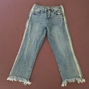 Wild Fable High Waisted Fringe Jeans